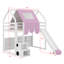 Cadre de lit mezzanine en bois avec tente-150824959-150824945