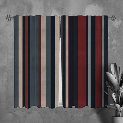 Paire de rideaux obscurcissant en polyester