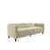 Perdue 81.5" Velvet Square Arm Convertible Sofa