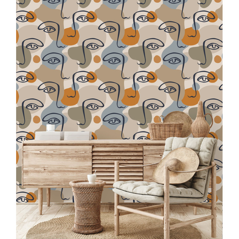 Panneau de papier peint Belladonna, L 18,75 po x l 25 po, Papier