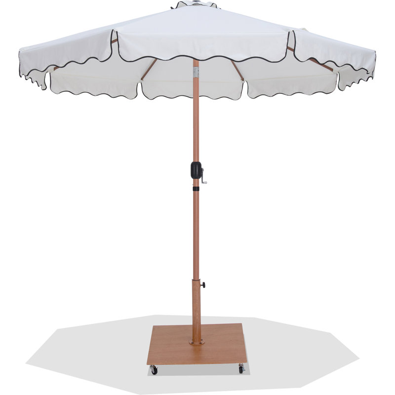 Ensemble de parasol avec passepoil Chavonte