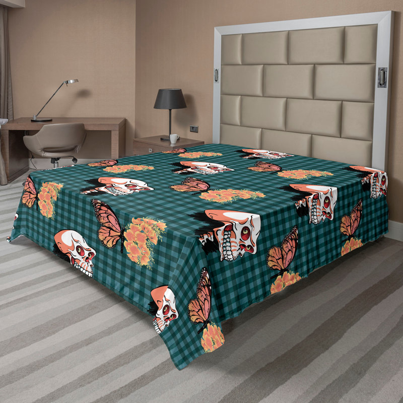 Drap plat Ambesonne, Drap plat pour très grand lit californien