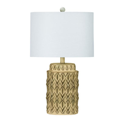 Lampe de table en résine Jandiel