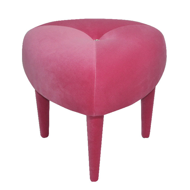 Solid + Manufactured Wood Accent Stool, Rosa
