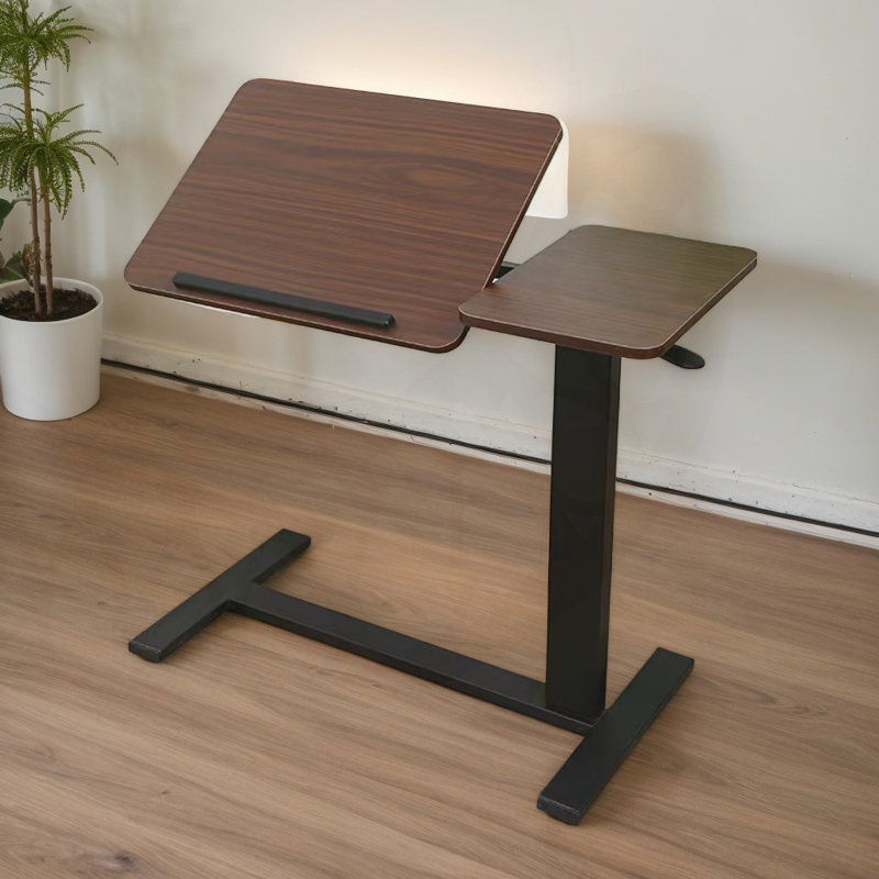 Table de lit polyvalente à hauteur réglable avec roulettes et inclinaison