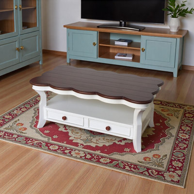Table basse de style rétro américain