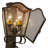 Christian Steel Candle Wall Light