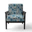 Motif floral bleu côtier Harmony