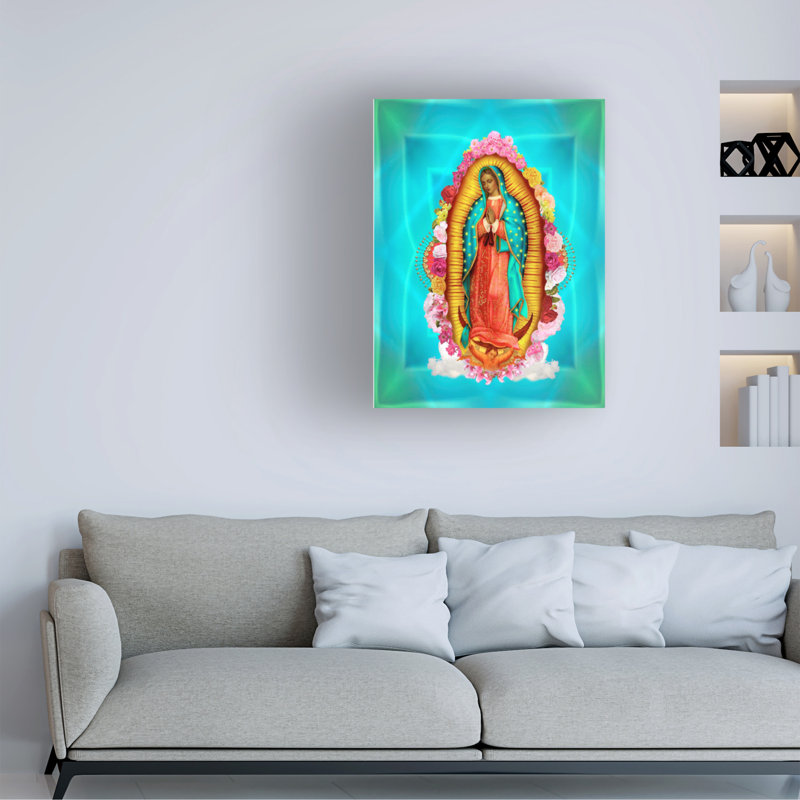 Art sur toile Marcus Jules Our Lady Of Guadalupe II, H 19 po x l 14 po