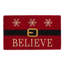 Taravello Non-Slip Striped Christmas Doormat