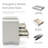 Anson 3-Drawer Nightstand With Led Light