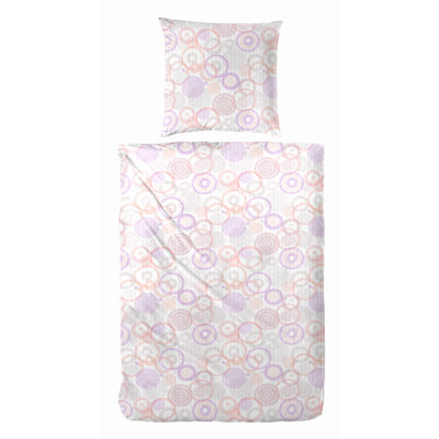 Cotton Geometric Shapes Duvet Cover Set with Pillow Shams Included