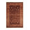 Machine Washable Overdyed Brown Area Rug