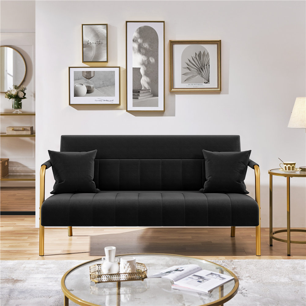 Color 2 Seater Loveseat ,143 CM wide  Sofa Couch