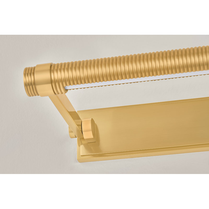 Lampe pour tableau Duell, Doré, H 2,75 po x l 18 po x P 18 po
