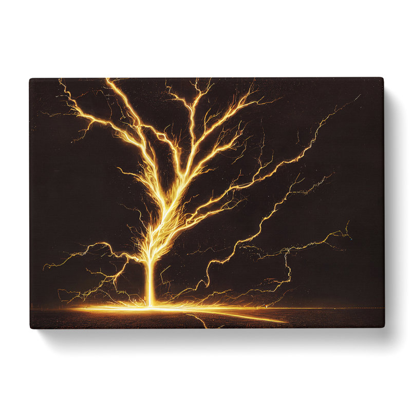 Electricity Vol.3 - Wrapped Canvas Print, 35cm H x 50cm W x 3cm D