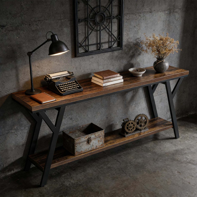 Couch Table,2-Tier Console Table,Sofa Table Couch