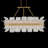Fredrick Ramond Fleur Large 10-Light Linear Chandelier