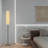Adjustable LED Floor Lamp With Remote Control, Modern Standing Lamp With Stepless Dimming And 4 Color Temperatures, Eye-Friendly Lighting For Living Room, Bedroom, And Study