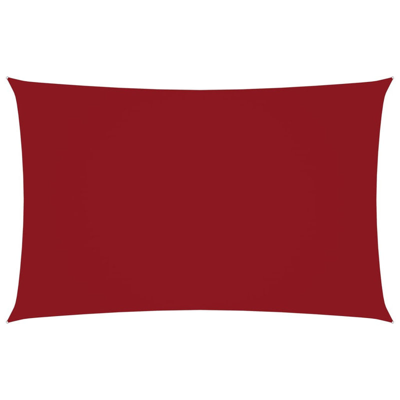 Yampa 3m x 6m Rectangular Shade Sail, Red
