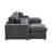 Corduroy Upholstered Symmetrical Modular Sectional-1850919188