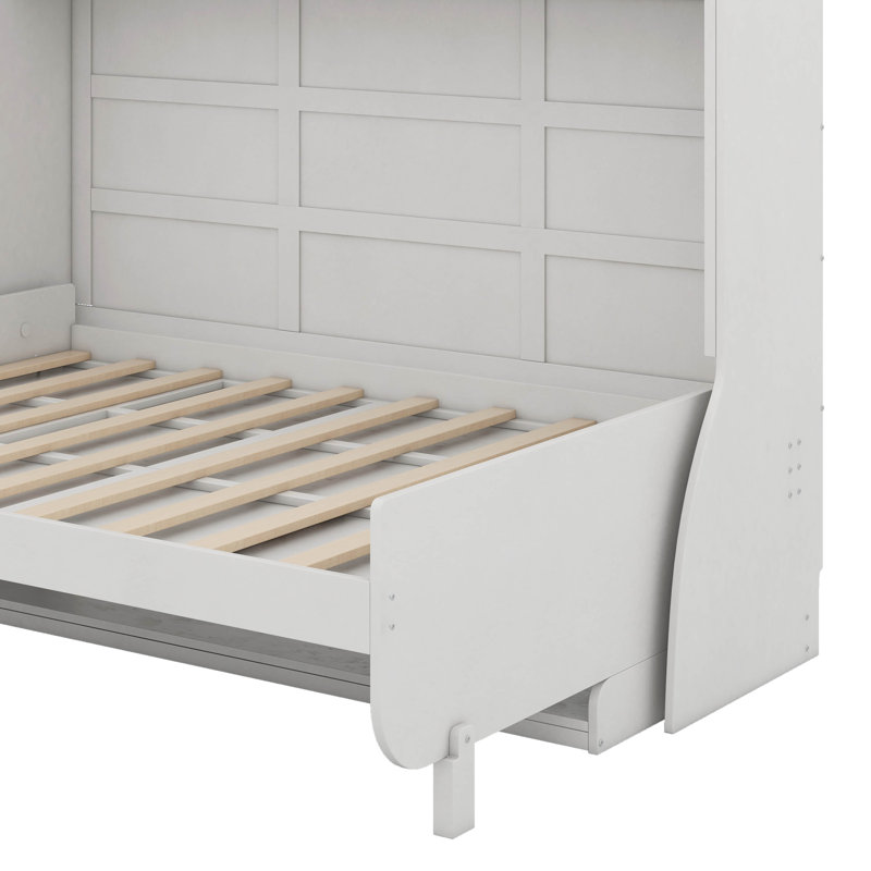 Full Size Murphy Bed With Desk