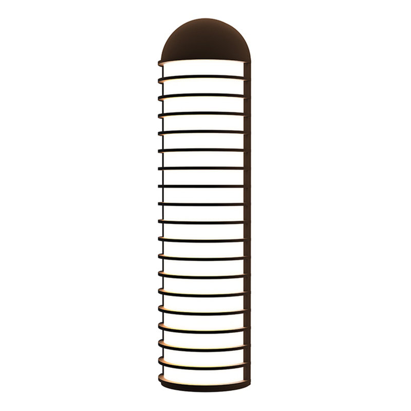 Lighthouse Textured Bronze 14.5" LED Wall Sconce with Dimmable Light