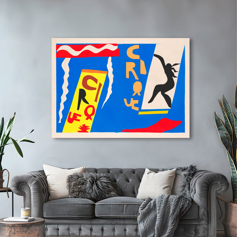 3HM7486 Jazz, The Circus by Henri Matisse - Wrapped Canvas Print, 100 cm H x 70 cm W