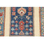 Tapis ivoire noué à la main de conception unique 5 pi 1 po x 7 pi 10 po