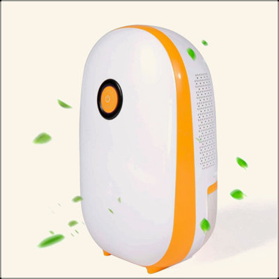 37Oz Quiet Portable Small Dehumidifier For Home With Auto Shut-Off, Up To 430 Sq.Ft, Orange