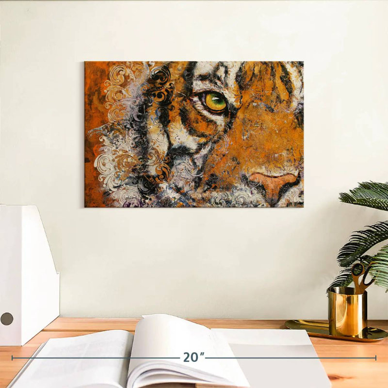 Brampt Royal Tiger Eye, 8" H x 12" W