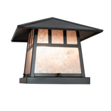 12" Square Stillwater Double Bar Mission Pier Mount