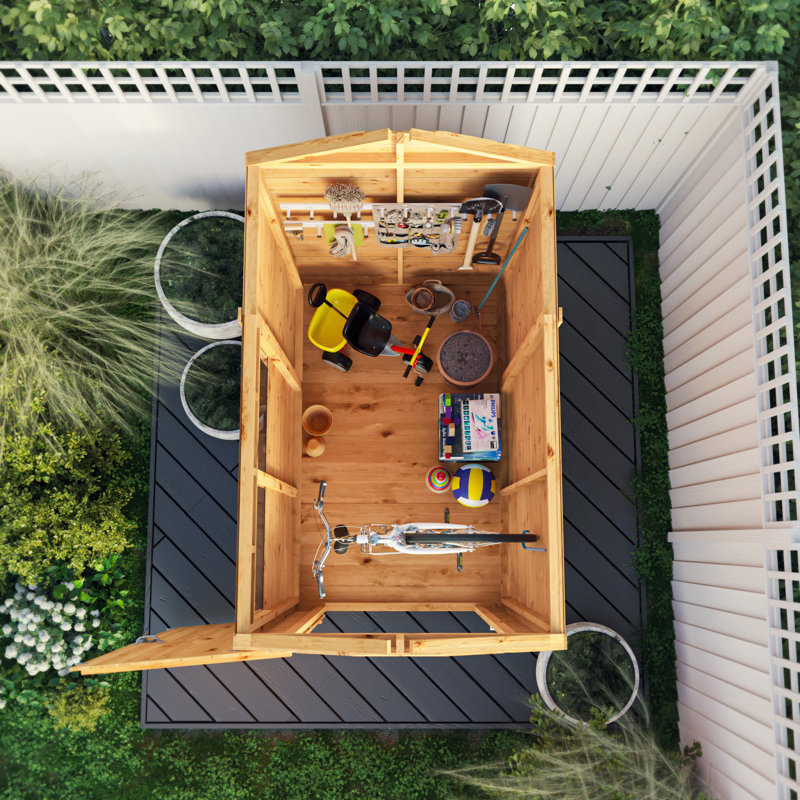 Mercia 6 x 4 Woodsman Shiplap Apex Shed