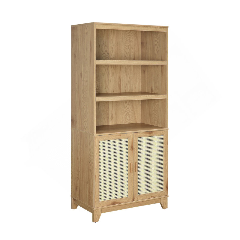 Bibliothèque 31 po naturelle (7 tablettes), Naturel