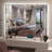 Gildas Rectangle Mirror with Shelves