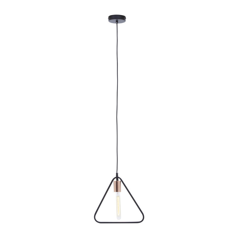 Krull 1 - Light Black Bulb Pendant