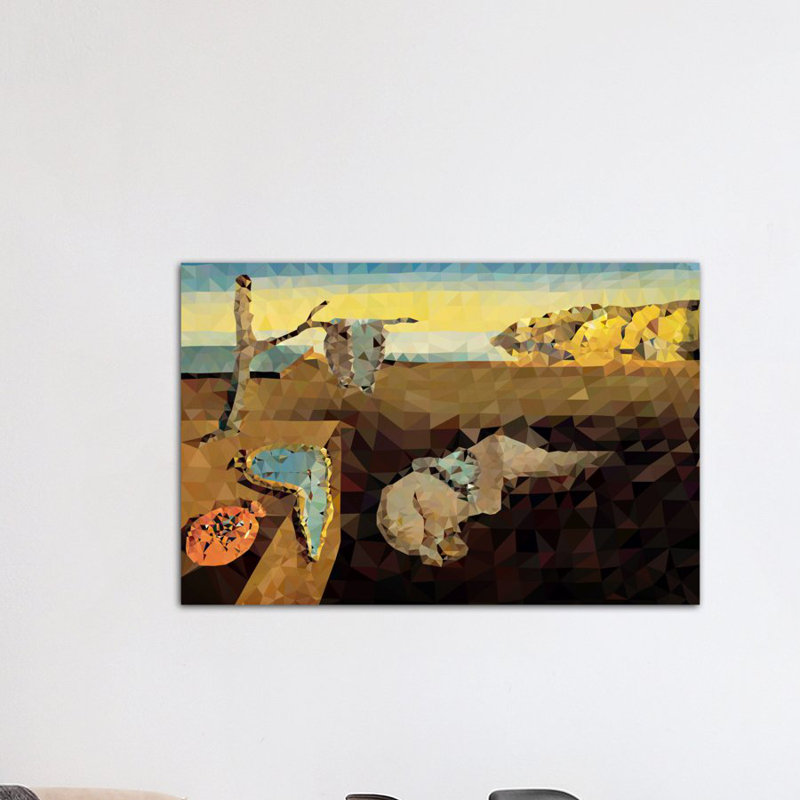 " Melting Clocks " by 5by5collective, 18" H x 26" W x 1.5" D