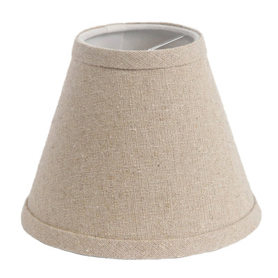 Abat-jour candélabre en lin empire