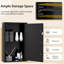 Bathroom Medicine Cabinet Wall Mounted Mirror Cabinet w/ Single Door-1635272388