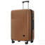 Ensemble de valises rigides 5 pièces avec demi-ouverture, roues pivotantes, port USB et verrous TSA pour un voyage pratique