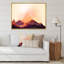 Geometric Mountain and Sunset I - Impression sur toile-67464398-67464400