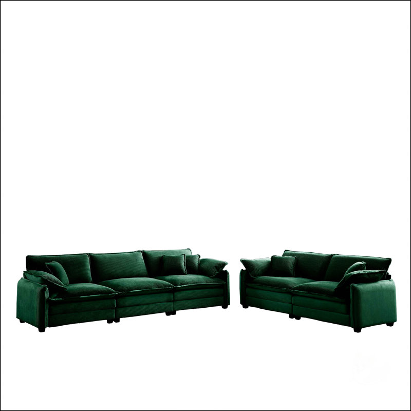 Ensemble de canapé, Vert