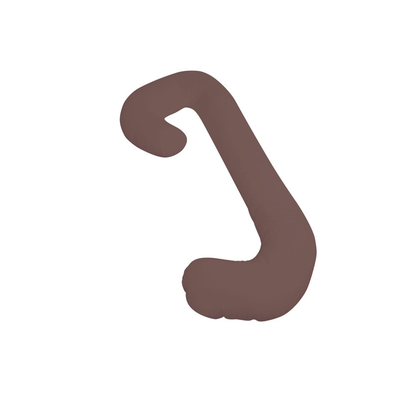 Polyester Body Medium Support Pillow, Brown