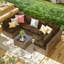 14 housses de coussin d'extérieur pour housses de patio toutes saisons pour meubles d'extérieur, housses seulement 14 pièces-568810026
