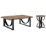 Jenison Rectangular Cocktail Table With Accent Table