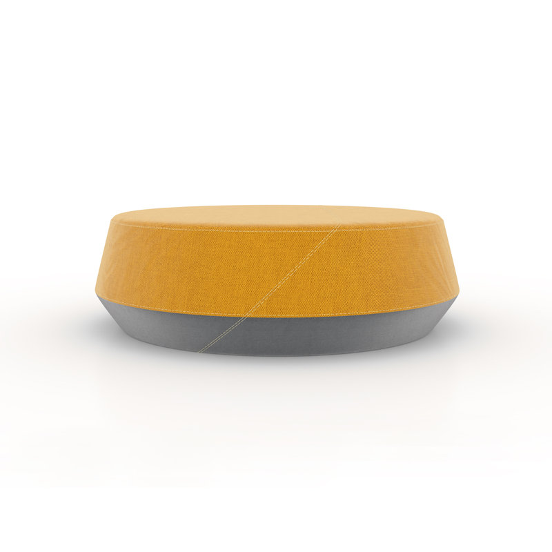 Repose-pieds en tissu Pog II, Safran