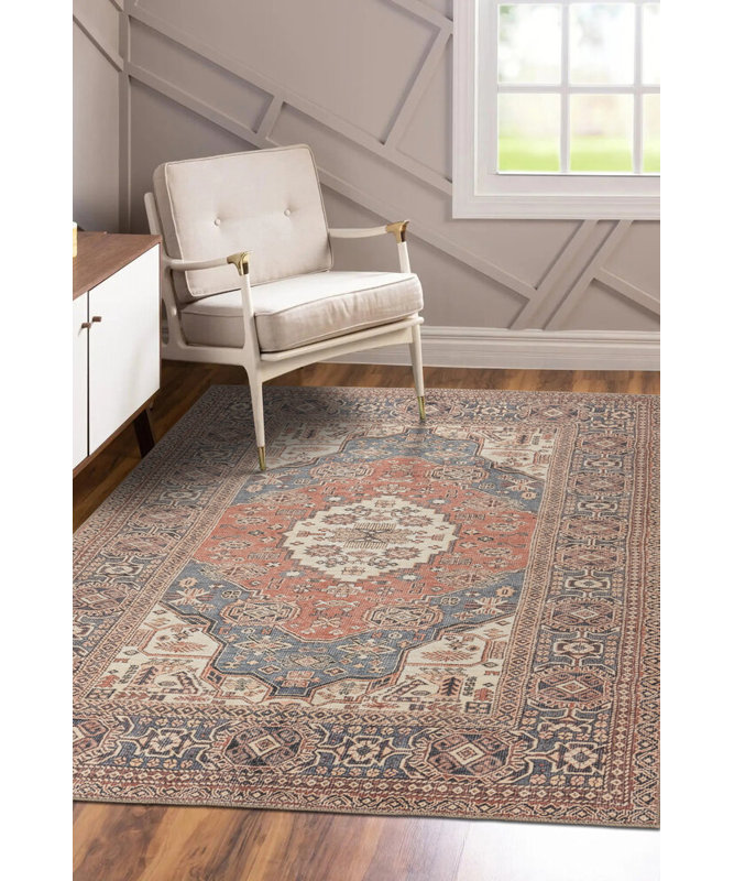 Tapis Caretta, Rectangle 6 pi 9 po x 10 pi 3 po