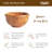Rainforest Bowls Bamboo Serving Bowl