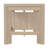 Ashal Solid Wood Solid Wood Computer Desk with Built-In Electrical Outlet