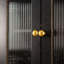 Garde-manger 71 po H noir